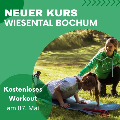 Kostenloses Workout im Wiesental @ Parkletik