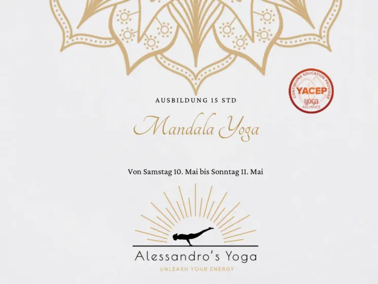 Mandala Yoga 15 Std Ausbildung  @ Alessandro’s Yoga