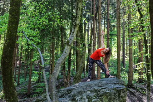 Yoga trifft Kräuter - Wanderung zum Begegnungsfelsen Sreča Peč @ Yoga Wunder