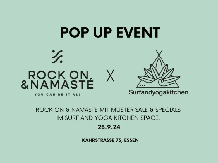 Rock on & Namaste X Surf and Yoga Kitchen: Pop Up Event in Essen @ Surf and Yoga Kitchen