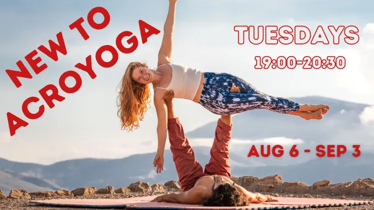 New to Acroyoga: 5-week-course AUGUST @ Acroyoga Vienna