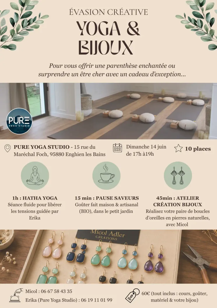 Yoga & Bijoux @ Pure Yoga Studio