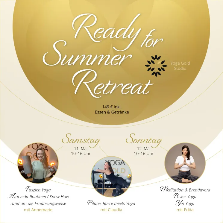 Ready for Summer Retreat @ Yoga Gold
