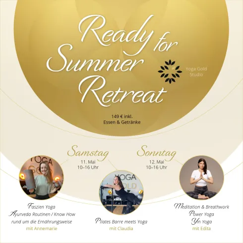 Ready for Summer Retreat @ Yoga Gold