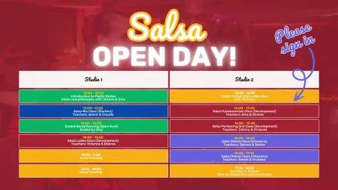 Salsa Open Day (FREE) @ Poetic Motion