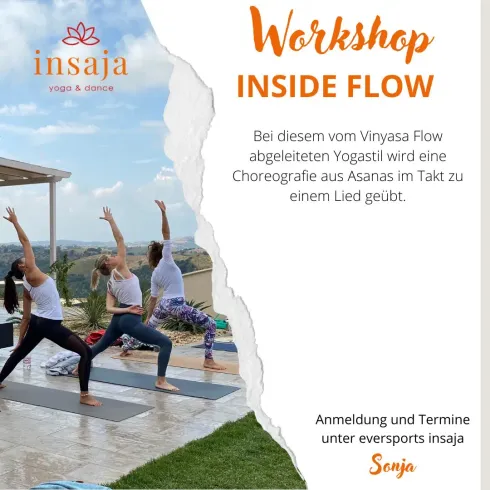 " Just go with the flow" @ insaja - yoga & dance