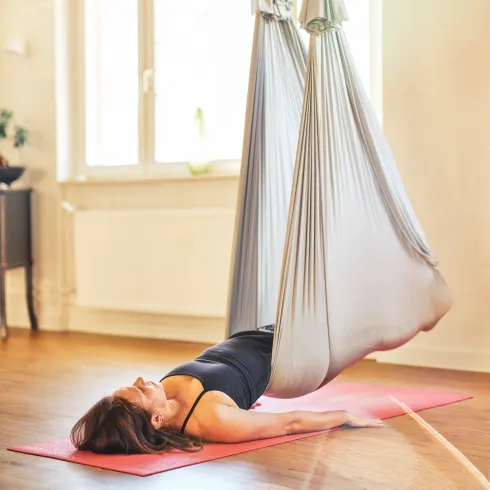 Aerial Yoga Deep - Heal Yourself @ Samana Yoga - Rebalancing Life!