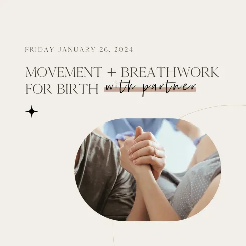 Movement + Breathwork for Birth with Partner @ YogaZenter