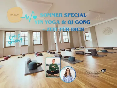 Sommer Special: Yin Yoga & Qi Gong – Zeit für dich @ YOGA freiraum