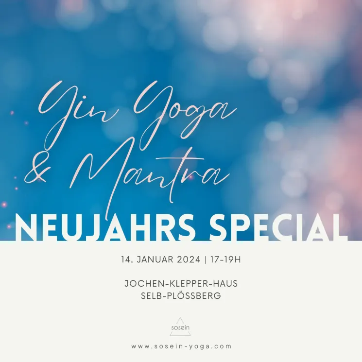 Neujahrs-Special Yin Yoga & Mantra @ Sosein Yoga