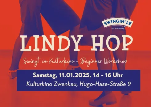 Swingt! im Kulturkino - Lindy Hop Workshop  @ Jazz und Dance Studio Theresa