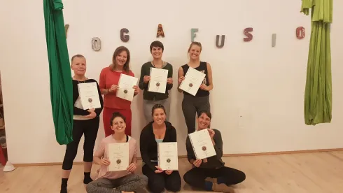 Aerial Yoga Level 1 Ausbildung @ Yogafusion