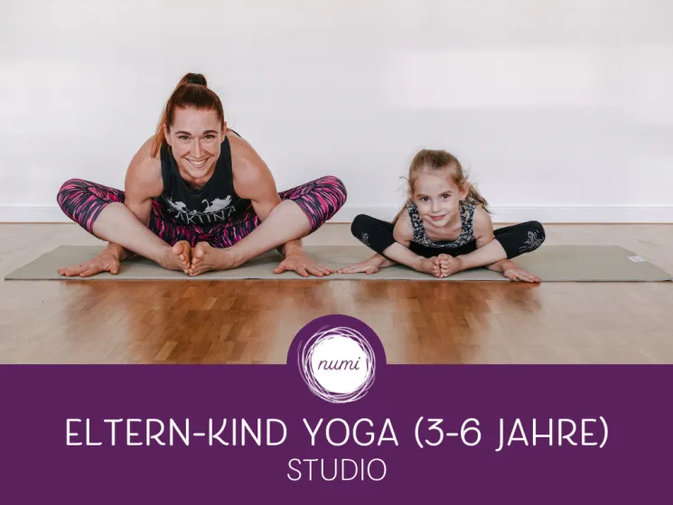 Eltern-Kind Yoga (3-6 Jahre) |ab April | STUDIO @ Studio numi | Glockenbach | Yoga, Pilates & Barre