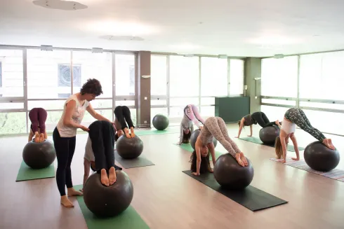 PILATES SWISS BALL TN Espace BYP  @ Brussels Yoga Pilates (BYP)