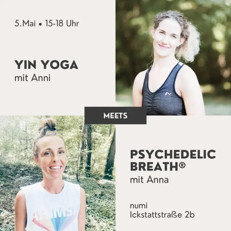 Workshop: Yin Yoga meets Psychedelic Breath @ numi | Yoga & Entspannung