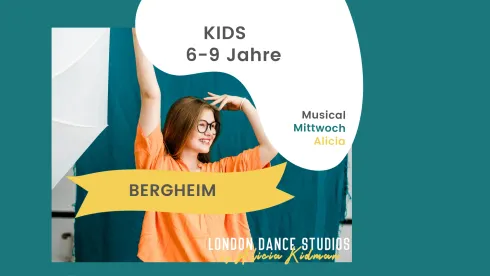KIDS Bergheim: Musical Jazz; 10 EH, Wintersemester  @ London Dance Studios