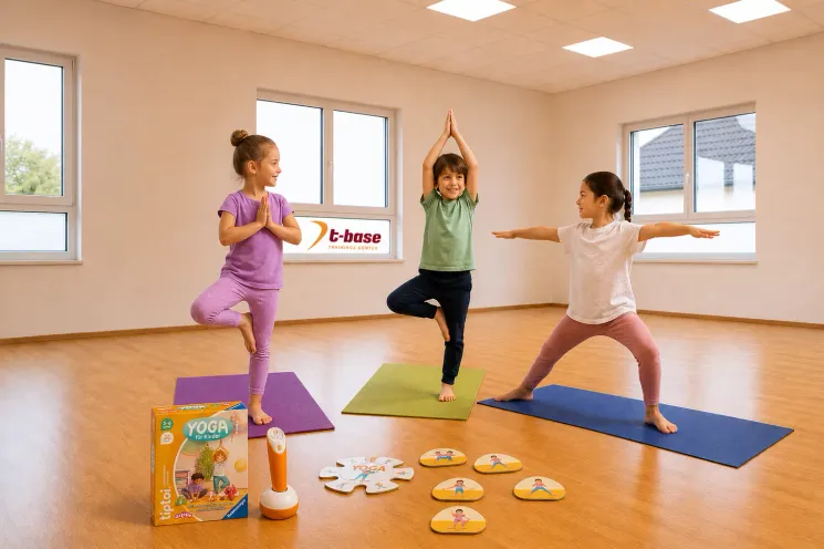 Kinderyoga mit tiptoi® ACTIVE @ t-base Trainingscenter Sport & Fitness