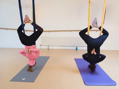 Herz auf YOGA