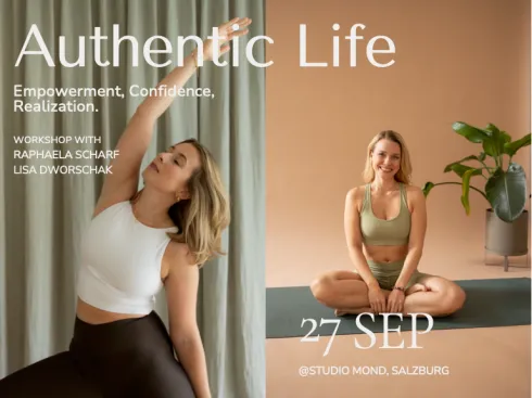 YOUR AUTHENTIC LIFE IN FULL BLOOM w/ Lisa + Raphaela @ STUDIO MOND