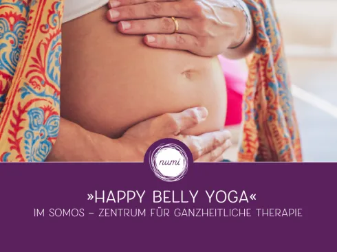 Schwangerschaftsyogakurs:  »Happy Belly« | ab Nov| SOMOS – Zentrum für ganzheitliche Therapie  @ Studio numi | Untersendling | Somos – Zentrum für ganzheitliche Therapie