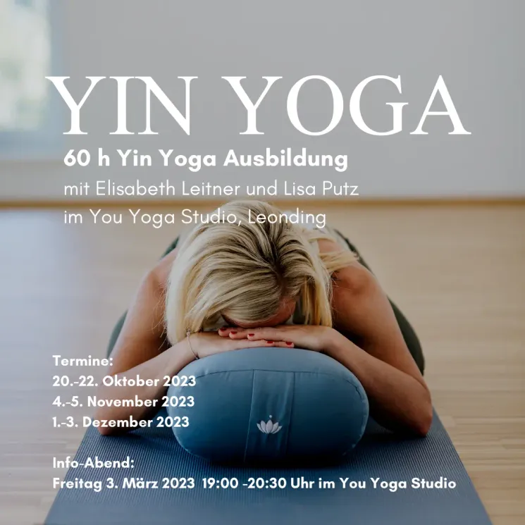 Yin Yoga Ausbildung Info Abend @ You Yoga Studio