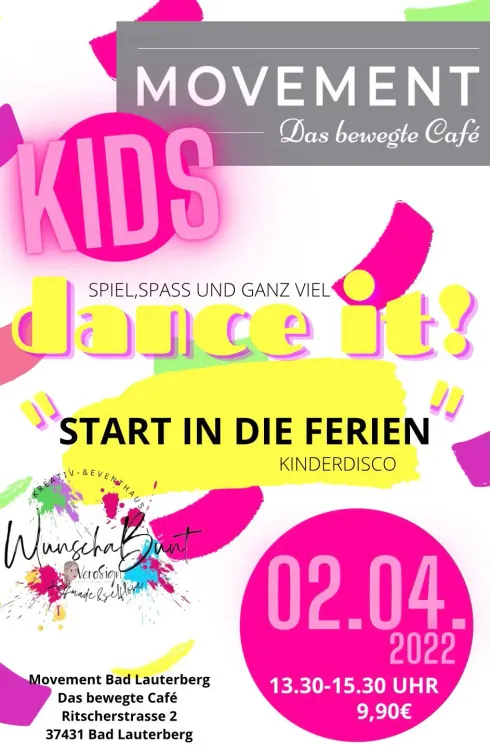Dance It @ MOVEMENT   Functional Area I Das Bewegte Restaurant & Café I Veranstaltungshaus