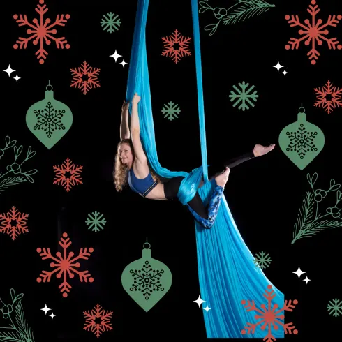 Aerial Silk - "Last Christmas" Beginner Flow Workshop @ Aerial Infinity