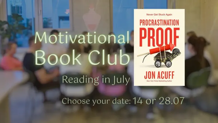 Motivational Book Club: Procrastination Proof @ ANNTIN wellbeing studio