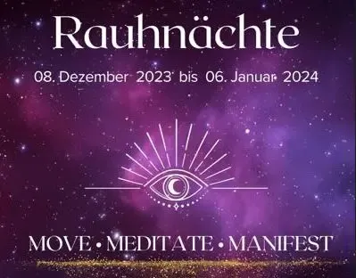 RAUHNÄCHTE '24 ✴ early bird special + One on One yoga coaching  @ Grow Glow Give - Joti Urban