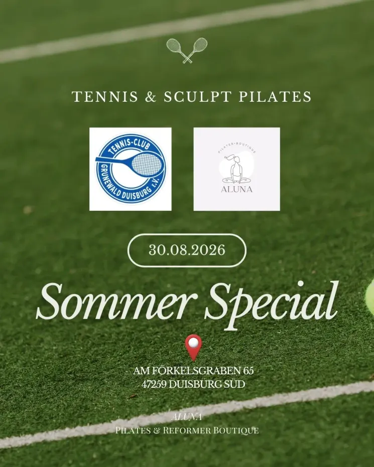 Tennis & Pilates – dein Sommer mit der ganzen Familie 🌞 @ ALUNA