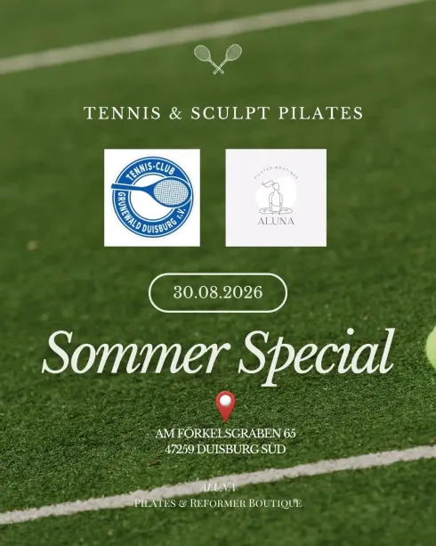 Tennis & Pilates – dein Sommer mit der ganzen Familie 🌞 @ ALUNA