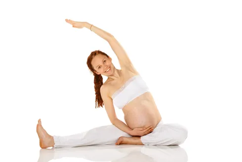 Yoga Kurs für Schwangere (Präventionskurs) - LIVE ONLINE @ Yoga Vidya Frankfurt