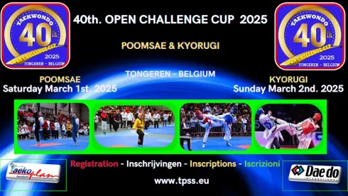 Challenge Cup - TONGEREN (BEL) - XP/EL/ALL @ Sonbae Taekwondo Academy