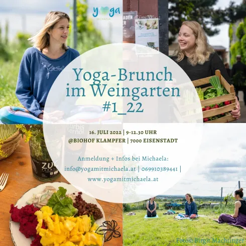 Yoga-Brunch im Weingarten #1_22 @ Yoga mit Michaela
