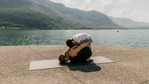 Yoga Famille au lac @ Bliss Yoga Annecy