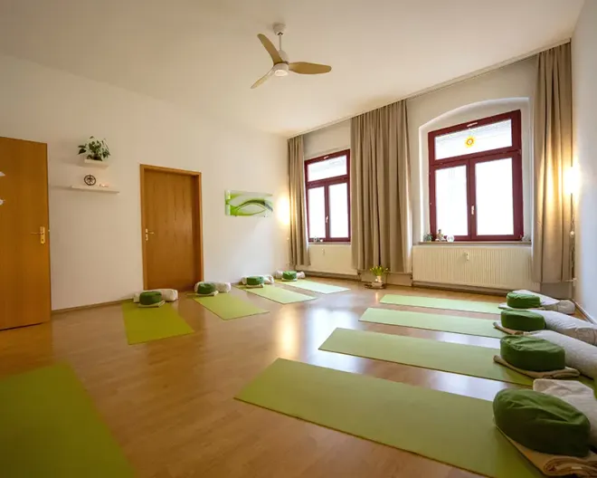 Yoga Lichtspuren