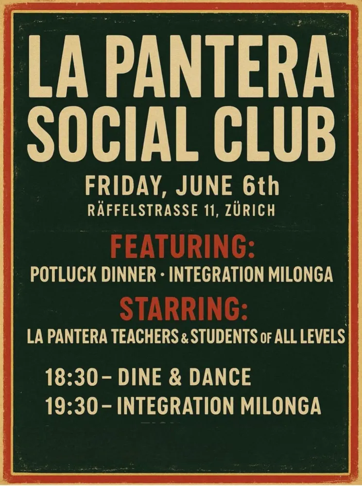 La Pantera Social Club @ La Pantera