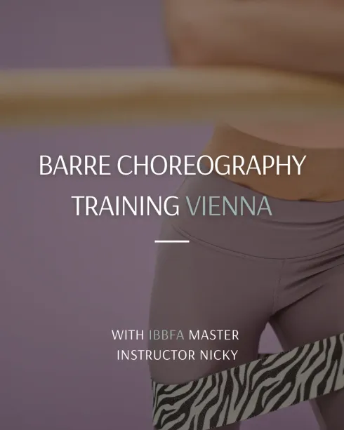 BARRE CHOREOGRAPHY TRAINING @ Barre Club 1050