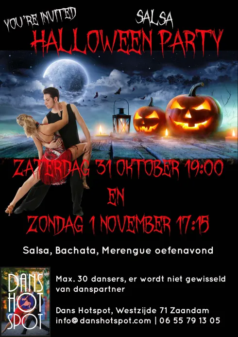 Noche de Halloween @ Dans Hotspot Van Kooten