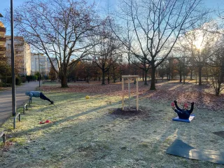 Wiesenworkout Rebstockpark Frankfurt