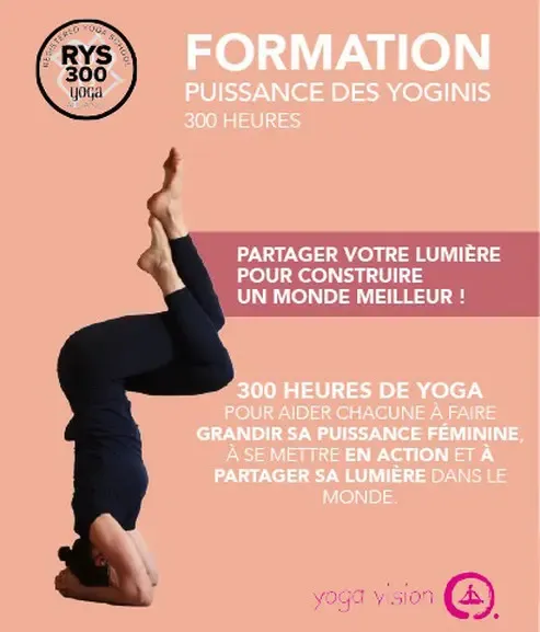 Formation 300h "Puissance des yoginis" @ Yoga Vision