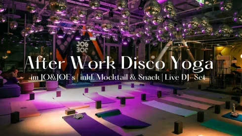 After Work Disco Yoga @JO&JOE's @ Karin Purker - Vinyasa & Inside Flow Teacher | Rooftop Yoga, Disco Yoga