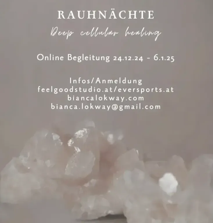 Rauhnächte - Deep Cellular Healing @ Feelgoodstudio Online bei Dir!