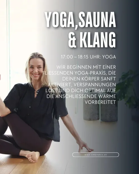 Yoga.Float.Klang.Sauna. @ OM&CO Yogastudios OG