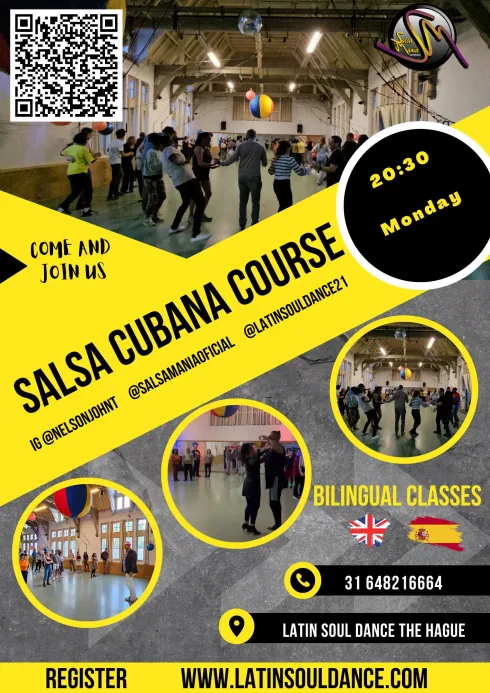 Salsa Cubana Beginners 1 10 weeks Course @ Latin Soul Dance Fitness & More