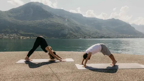 Yoga Famille au lac @ Bliss Yoga Annecy