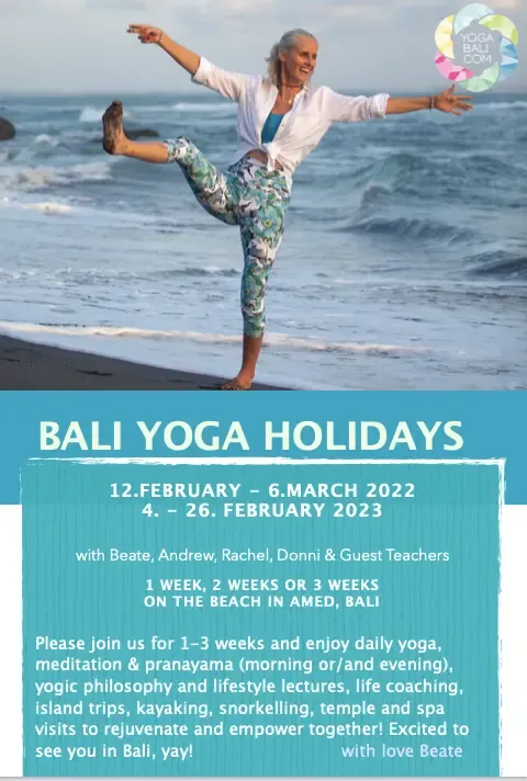 Bali Yoga Holiday @ Yoga Bali