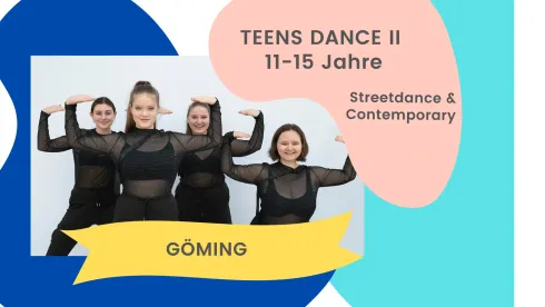 TEENS II Göming: Streetdance & Contemporary für 11-15-Jährige in Göming, 14 EH, FORTGESCHRITTENE, Herbstsemester @ London Dance Studios