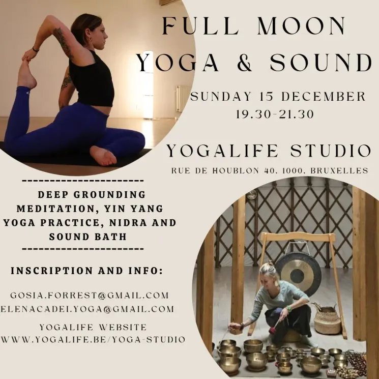 Full Moon Yoga & Sound @ Yogalife Studio