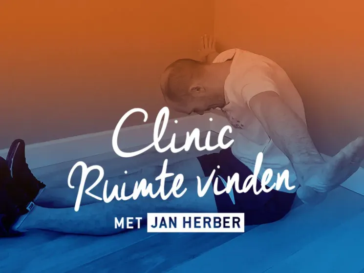 Clinic Ruimte vinden met Jan Herber woensdag 12 april 19.00 uur @ Personal Swimming